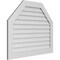Ekena Millwork Octagonal Top Surface Mount PVC Gable Vent w/ 3-1/2"W x 1"P Standard Frame, 42"W x 34"H GVPOT42X3401SN - alternate 5
